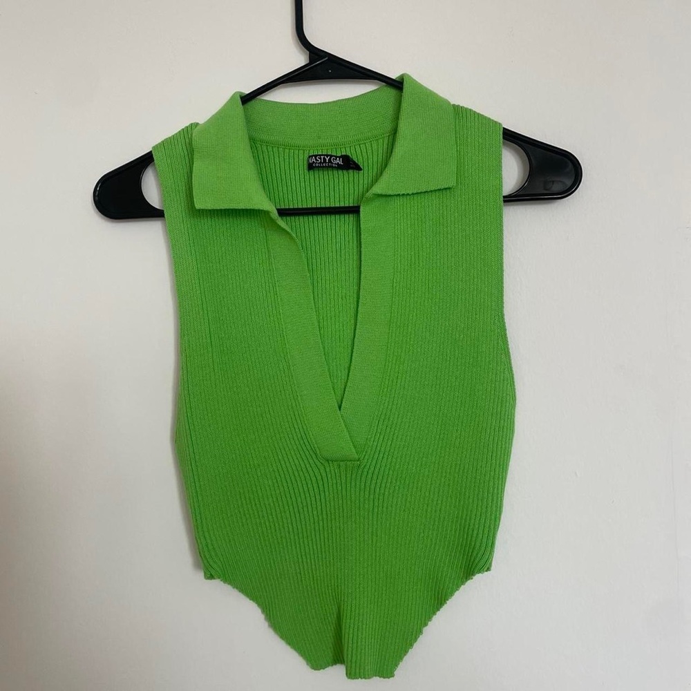 nasty gal asymmetrical top